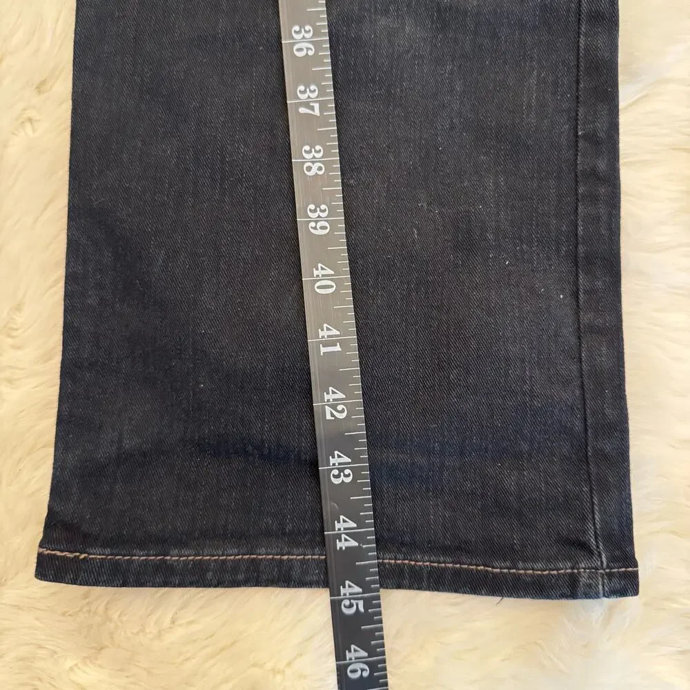 Wrangler Straight Fit Dark Wash Denim Jeans 38X32